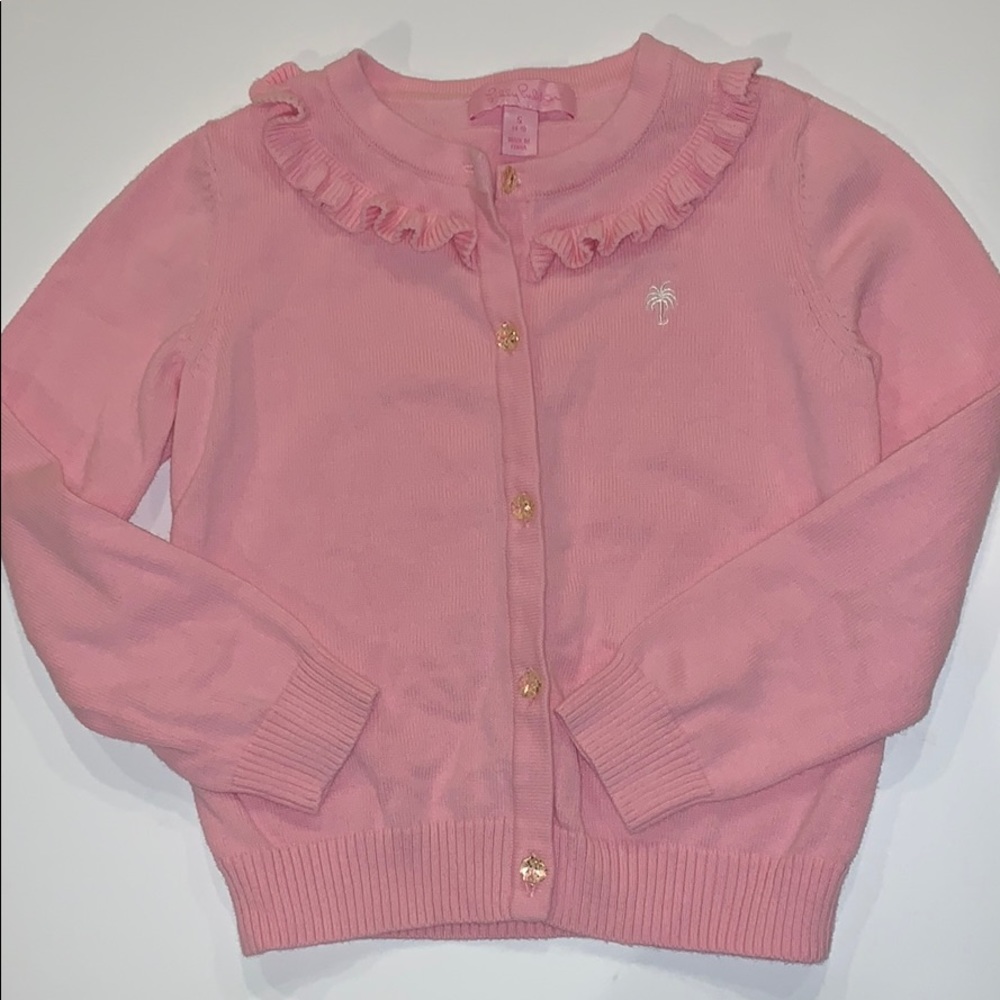 Like new! Girls Lilly Pulitzer Sweater cardigan